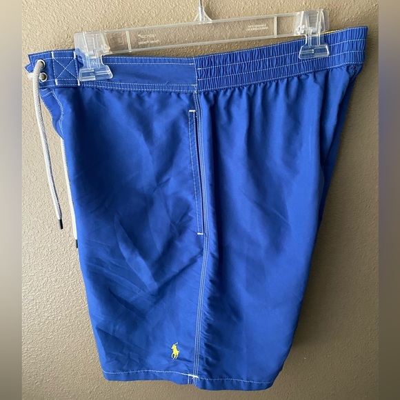 Ralph Lauren Polo Board Shorts, Men’s Medium, Blue - Picture 4 of 8